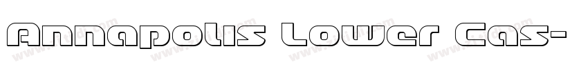Annapolis Lower Cas字体转换